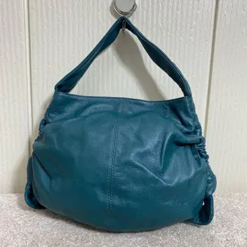 시빌라 Sybilla 천연 가죽 가죽 핸드백 사이드 개더