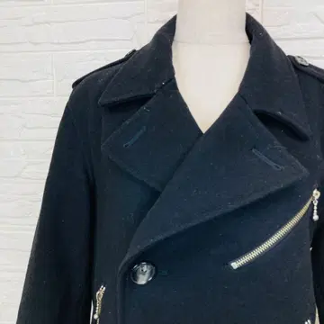 [ 004427 ] NICE CLAUP 울 라이더 자켓 F