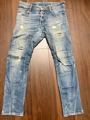 DSQUARED2 데미지 가공 데님 팬츠 디스퀘어드