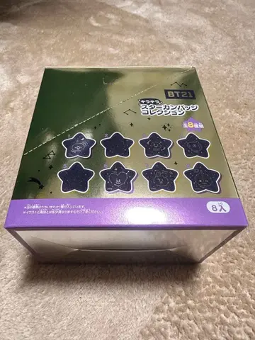 BT21 키라키라 스타 캔뱃지 컬렉션 8개입
