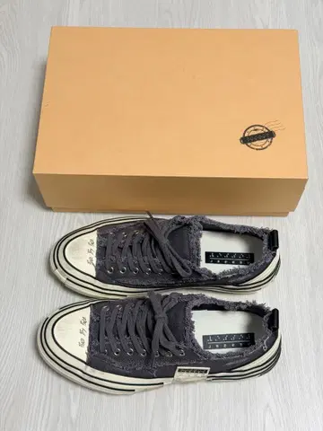 [초레어] xvessel 로우컷 그레이 빈티지 사양