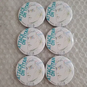 진격의 거인 WIT STUDIO key:prime 캔뱃지 엘빈 6개