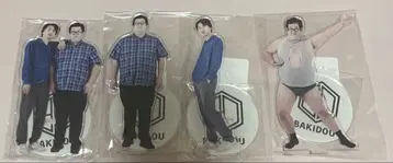 [미개봉] 바키동 아크릴 스탠드 하루토히코키 군피이 츠치오카 4점 세트