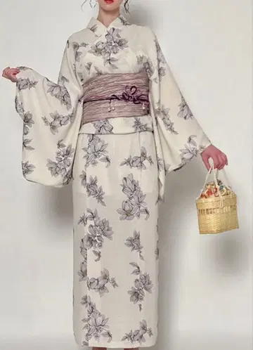 [ GRL ] 3세트 2Way 꽃무늬 세퍼레이트 유카타 [gi 1405]