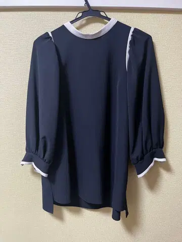 Rose Tiara 블랙 블라우스 팬츠 세트 38