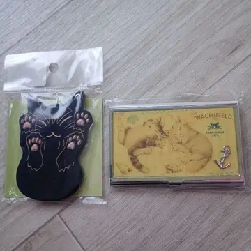 와치필드 냥큐 슬라이드 거울, 카드 케이스 2점