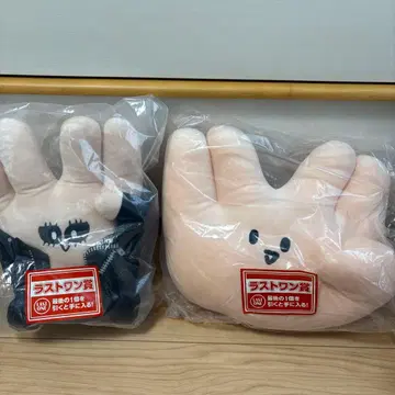 제일복권 도카이 온에어 라스트 원상 피스의 제곱의 녀석 봉제 인형 2종