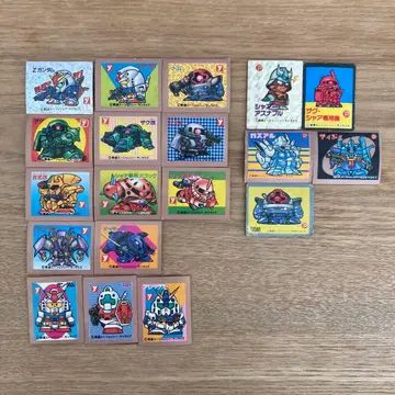 건담 마그넷 19장 세트