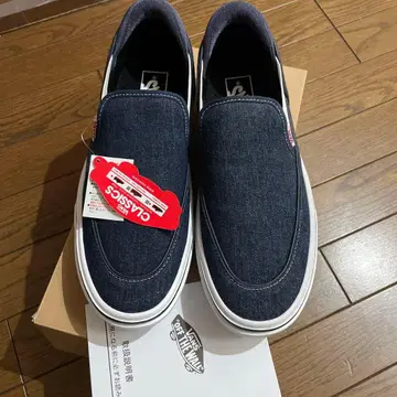 VANS SLEPT 데님/화이트 26.5cm