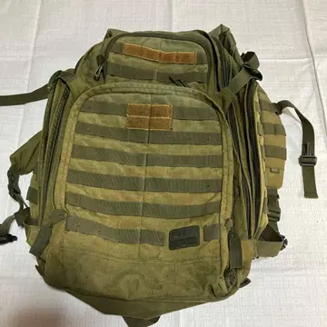 올리브 드라브 백팩