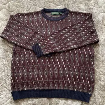 버즈아이풍 빈티지 니트