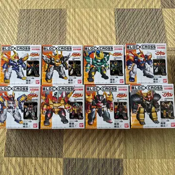 BLOCKCROSS 8체 세트 BANDAI