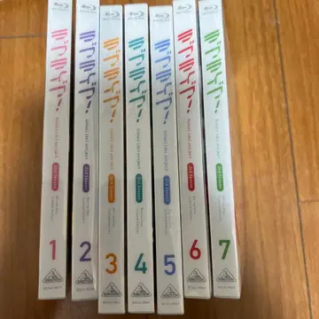 러브 라이브! 시즌 2 Blu-ray 1-7권 세트