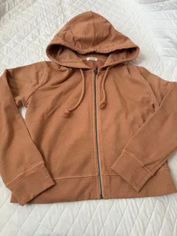 yinyang 테라코타 후드 부착 후드티 M