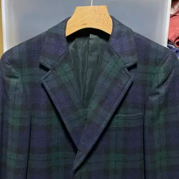 60~70's VAN JAC 블랙워치 블레이저 S 사이즈