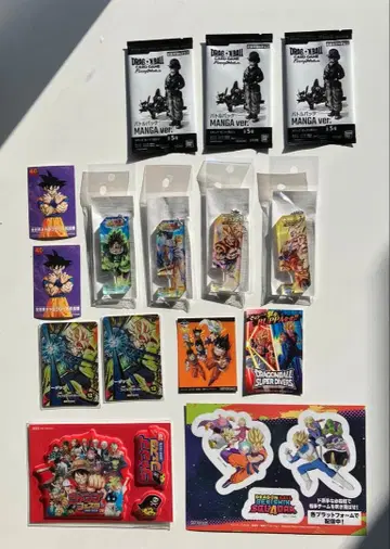 점프 페스타 2026 드래곤볼 관련 묶음 판매