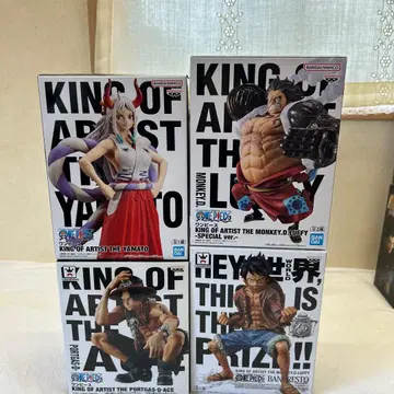 원피스 피규어 세트 KING OF ARTIST 4체