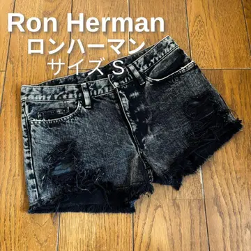 론 헤르만 Ron Herman 데미지 가공 숏팬츠 S