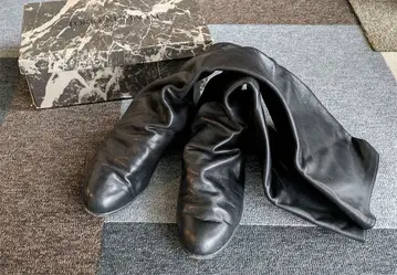 TOKIO KUMAGAI 블랙 롱 부츠