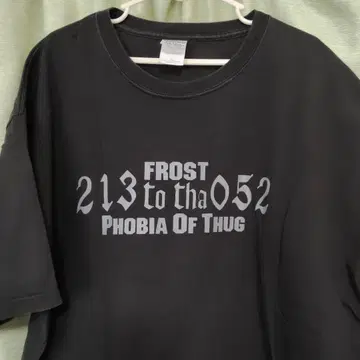 W.C.C FROST 213 to tha 052 티셔츠