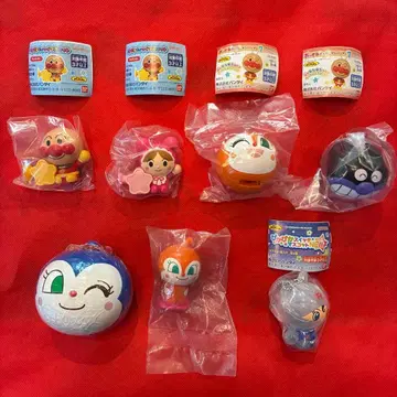 [ 새상품 ] 호빵맨 세균맨 짤랑이 땡땡이 롤빵소녀 아기맨