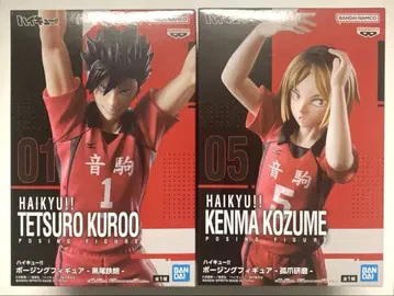 하이큐!! 포징 피규어 - 쿠로오 테츠로 코즈메 켄마 -