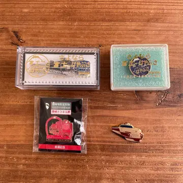 기차 디자인 핀 배지 넥타이핀 텐쇼도