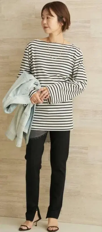 완판템 Plage 블랙 지퍼 팬츠 38