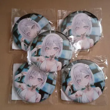 사망유희로 밥을 먹는다 제비뽑기당 F상 캔뱃지 엘프 5개 유귀