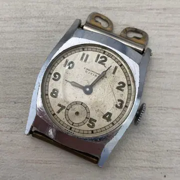 작동 미확인 시티즌 수동 와인딩 크로노미터 앤티크