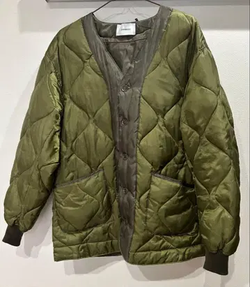 JOHNBULL 퀼팅 자켓 LL 사이즈 올리브