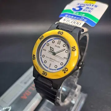 ALBA 알바 세이코 SPORTS 야광 빈티지 데드스탁