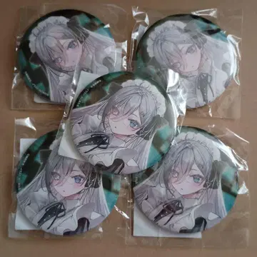 사망유희로 밥을 먹는다 제비뽑기당 F상 캔뱃지 메이드 5개 유귀