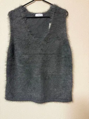 ottilie 샤기 니트 베스트