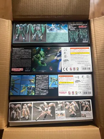 hg 건담 프라모델 세트