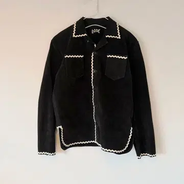 BODE SUEDE RICKRACK WORKSHIRT 22AW XS/S
