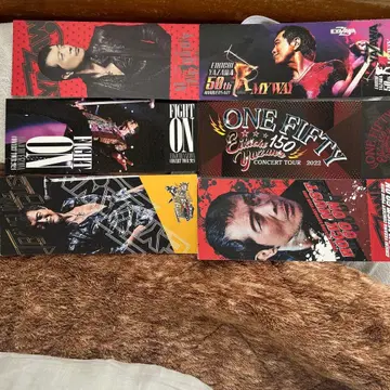 Eikichi Yazawa 50주년 기념 콘서트 반권 티켓