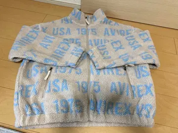 AVIREX 플리스 자켓 보아 자켓 M 사이즈 빅