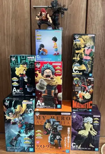 나의 히어로 아카데미아 피규어 묶음 판매 세트 제일복권 등