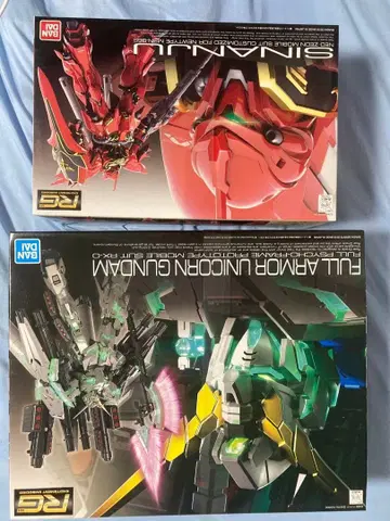 RG 유니콘 건담 시난주 건담 프라모델