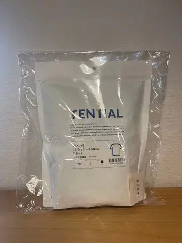 TENTIAL BAKUNE 3D 드라이 티셔츠 L 사이즈