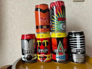 가면 사이다 음료 캔 5캔 세트 울트라 콜라 빈 캔 포함