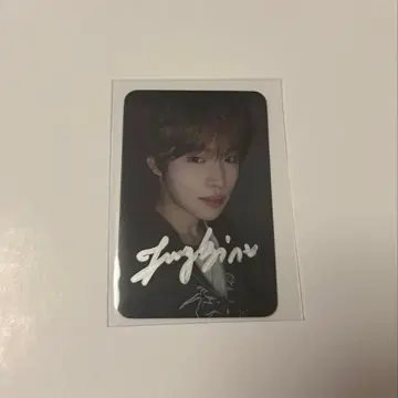 POW JUNGBIN 정빈 사인 포함 트레이딩 카드