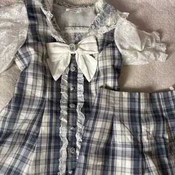 노에미 셋업 스카이블루 지뢰계 양산형