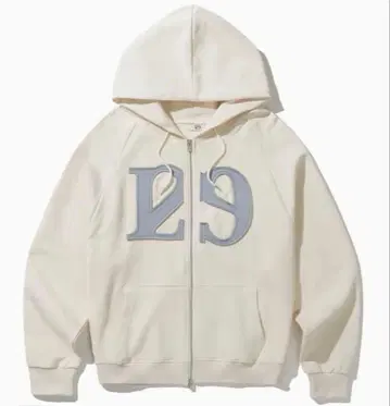 ILLIGO 로고 패치 집업 후드티