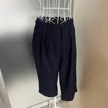 BROWNY (브라우니) 크롭 팬츠 네이비 M 사이즈