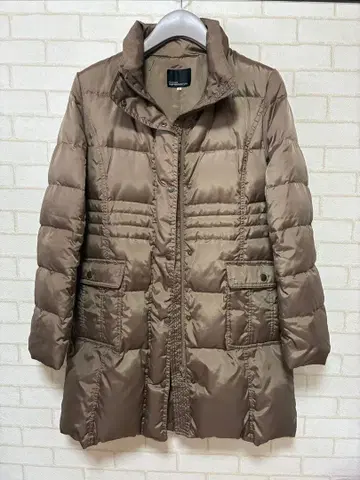 Clear IMPRESSION 다운 코트 후드 부착 사이즈 3 브라운