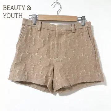 뷰티앤유스 숏팬츠 올 패턴 브라운 ( S ) 고급 캐주얼