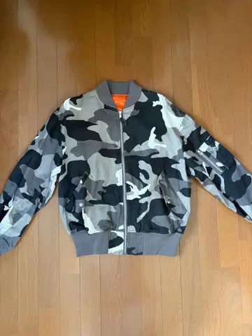 카모 패턴 MA-1 자켓