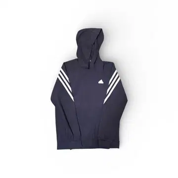 adidas 후디 3선 라인 L 사이즈